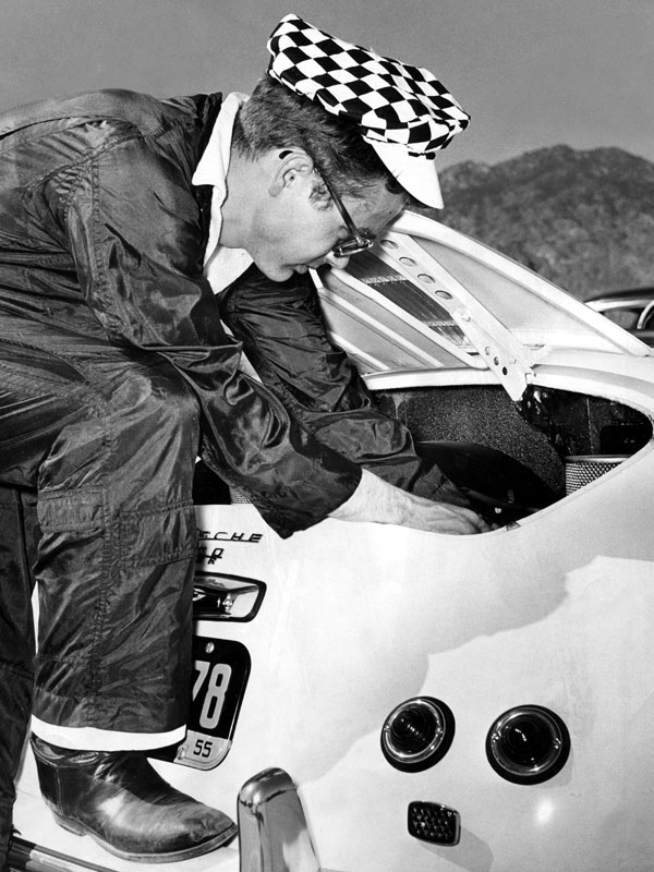Lot 37 - 'James Dean and his Porsche 356 Speedster'