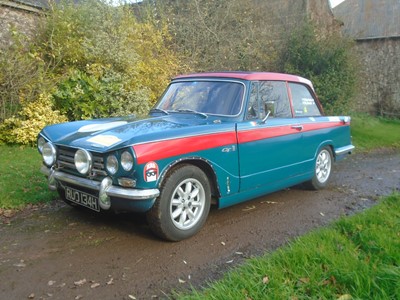 Lot 29 - 1969 Triumph Vitesse MKII Rally Car