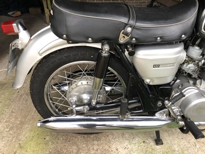 Lot 17 - 1967 Honda CB450 Black Bomber
