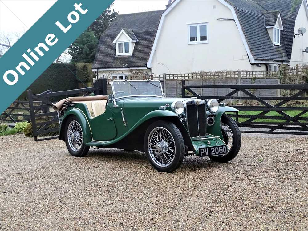 Lot 109 - 1935 MG PA Four-Seater Tourer