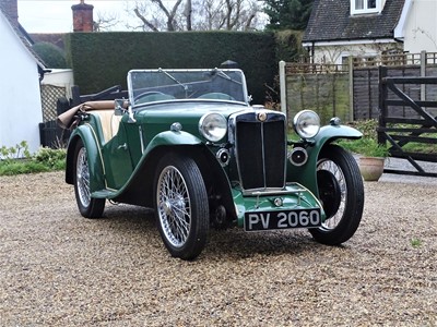 Lot 109 - 1935 MG PA Four-Seater Tourer