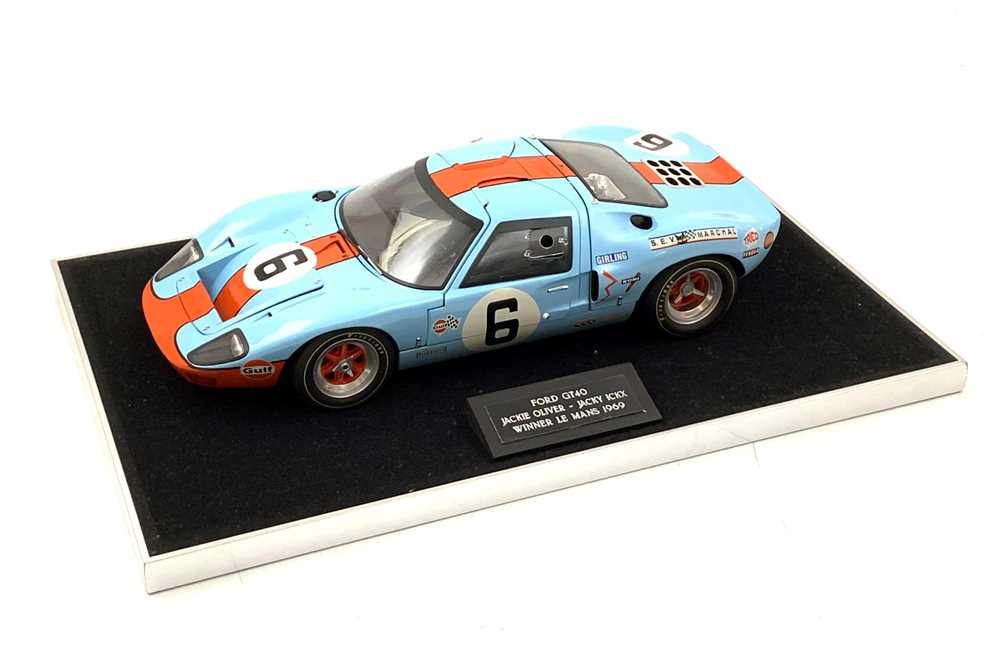 Lot 503 - A 1:12 Scale Model of a Ford GT40 by GMP Models