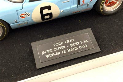Lot 503 - A 1:12 Scale Model of a Ford GT40 by GMP Models