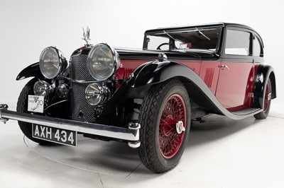 Lot 339 - 1934 Alvis Speed 20 SB Vanden Plas Two-Door Saloon
