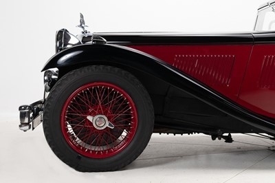 Lot 339 - 1934 Alvis Speed 20 SB Vanden Plas Two-Door Saloon