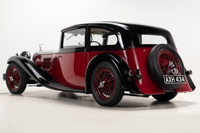 Lot 339 - 1934 Alvis Speed 20 SB Vanden Plas Two-Door Saloon