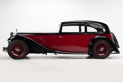 Lot 339 - 1934 Alvis Speed 20 SB Vanden Plas Two-Door Saloon