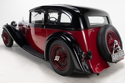 Lot 339 - 1934 Alvis Speed 20 SB Vanden Plas Two-Door Saloon
