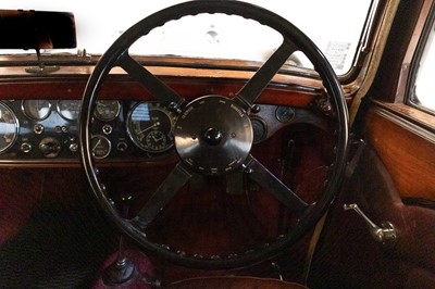 Lot 339 - 1934 Alvis Speed 20 SB Vanden Plas Two-Door Saloon