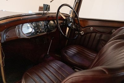 Lot 339 - 1934 Alvis Speed 20 SB Vanden Plas Two-Door Saloon
