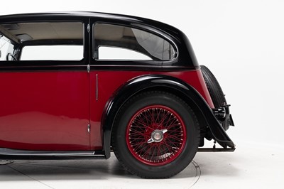 Lot 339 - 1934 Alvis Speed 20 SB Vanden Plas Two-Door Saloon