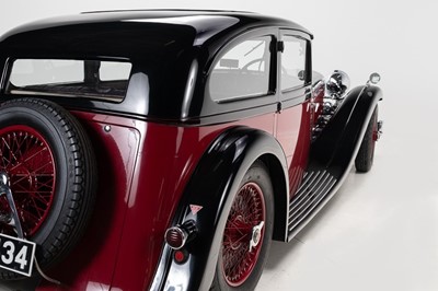 Lot 339 - 1934 Alvis Speed 20 SB Vanden Plas Two-Door Saloon