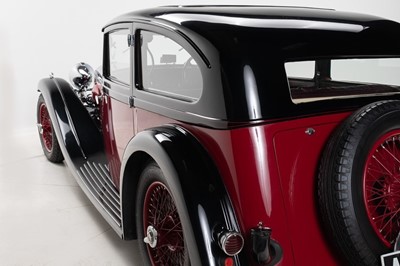 Lot 339 - 1934 Alvis Speed 20 SB Vanden Plas Two-Door Saloon
