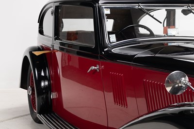 Lot 339 - 1934 Alvis Speed 20 SB Vanden Plas Two-Door Saloon