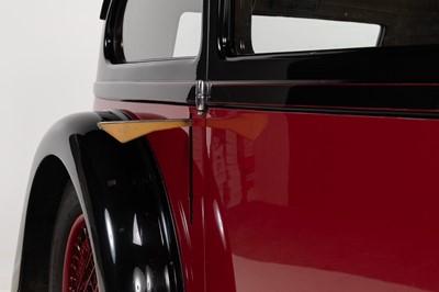 Lot 339 - 1934 Alvis Speed 20 SB Vanden Plas Two-Door Saloon