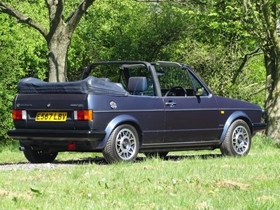 Lot 13 - 1988 Volkswagen Golf GTi Cabriolet