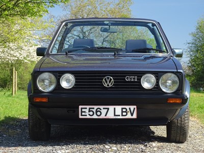 Lot 13 - 1988 Volkswagen Golf GTi Cabriolet