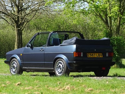 Lot 13 - 1988 Volkswagen Golf GTi Cabriolet