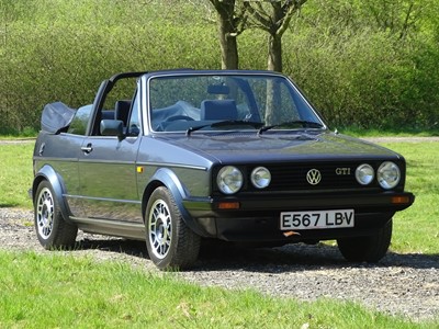 Lot 13 - 1988 Volkswagen Golf GTi Cabriolet