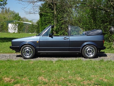 Lot 13 - 1988 Volkswagen Golf GTi Cabriolet