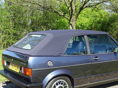 Lot 13 - 1988 Volkswagen Golf GTi Cabriolet
