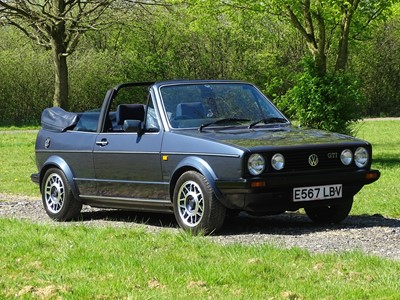 Lot 13 - 1988 Volkswagen Golf GTi Cabriolet