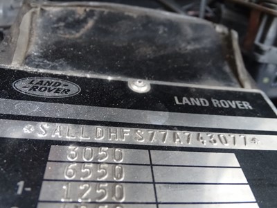 Lot 322 - 2007 Land Rover Defender 110 2.4 TDCi XS Double Cab Pickup