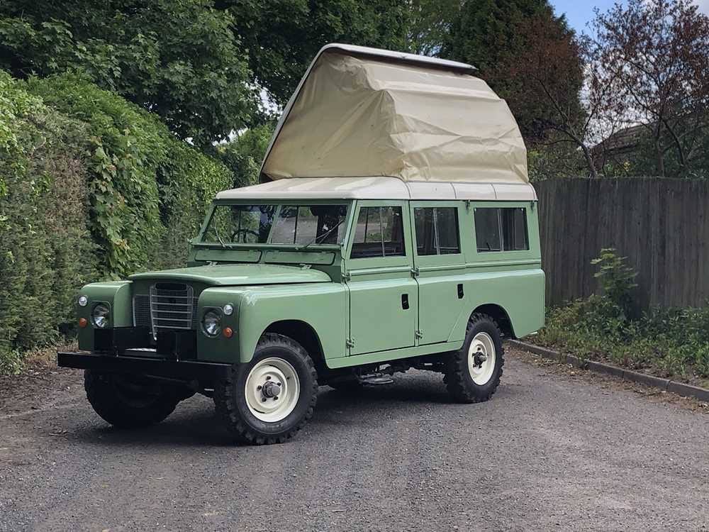 Lot 349 - 1962 Land Rover 109 Series IIA Motor Caravan
