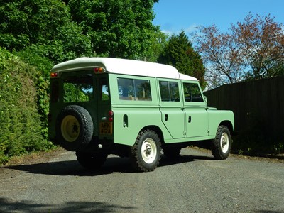 Lot 349 - 1962 Land Rover 109 Series IIA Motor Caravan