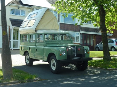 Lot 349 - 1962 Land Rover 109 Series IIA Motor Caravan