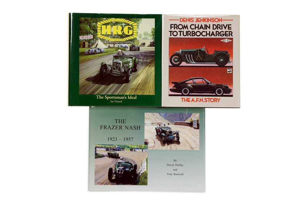 Lot 104 - Three Frazer Nash / HRG Titles
