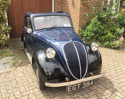 Lot 340 - 1937 Fiat 500 Topolino