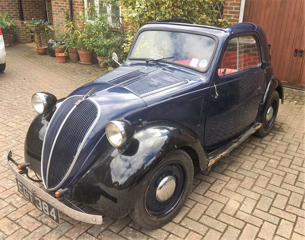 Lot 340 - 1937 Fiat 500 Topolino