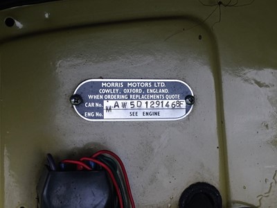 Lot 344 - 1971 Morris Minor Traveller
