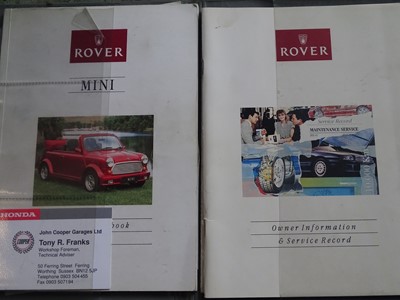 Lot 358 - 1995 Rover Mini Cooper 1.3 Si