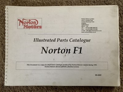 Lot 219 - 1990 Norton F1