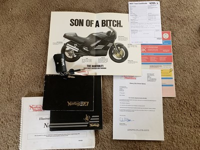 Lot 219 - 1990 Norton F1