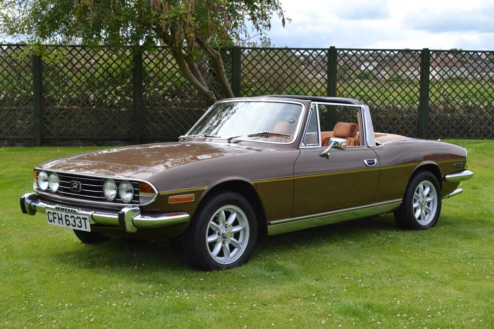 Lot 309 - 1975 Triumph Stag