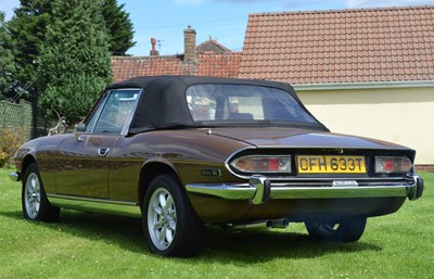 Lot 309 - 1975 Triumph Stag