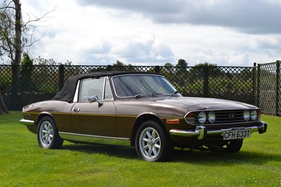 Lot 309 - 1975 Triumph Stag