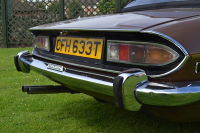 Lot 309 - 1975 Triumph Stag