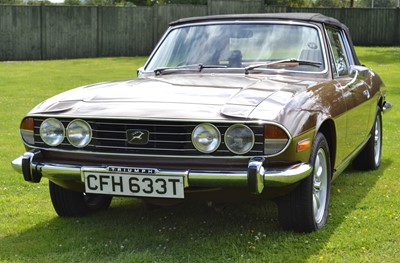 Lot 309 - 1975 Triumph Stag