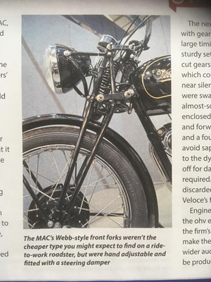 Lot 233 - 1937 Velocette MAC