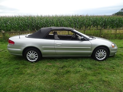 Lot 320 - 2002 Chrysler Sebring 2.7 LXi Convertible