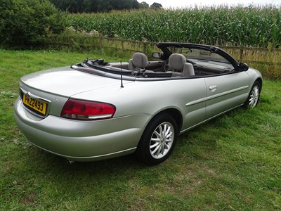 Lot 320 - 2002 Chrysler Sebring 2.7 LXi Convertible
