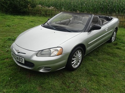 Lot 320 - 2002 Chrysler Sebring 2.7 LXi Convertible