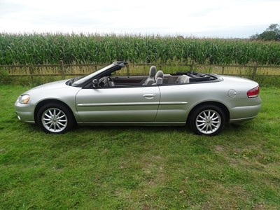 Lot 320 - 2002 Chrysler Sebring 2.7 LXi Convertible