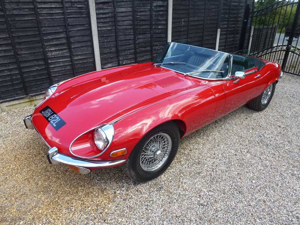 Lot 21 - 1973 Jaguar E-Type V12 Roadster