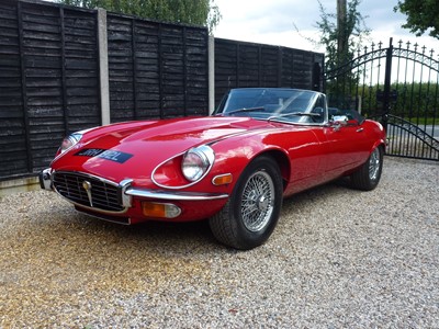 Lot 21 - 1973 Jaguar E-Type V12 Roadster