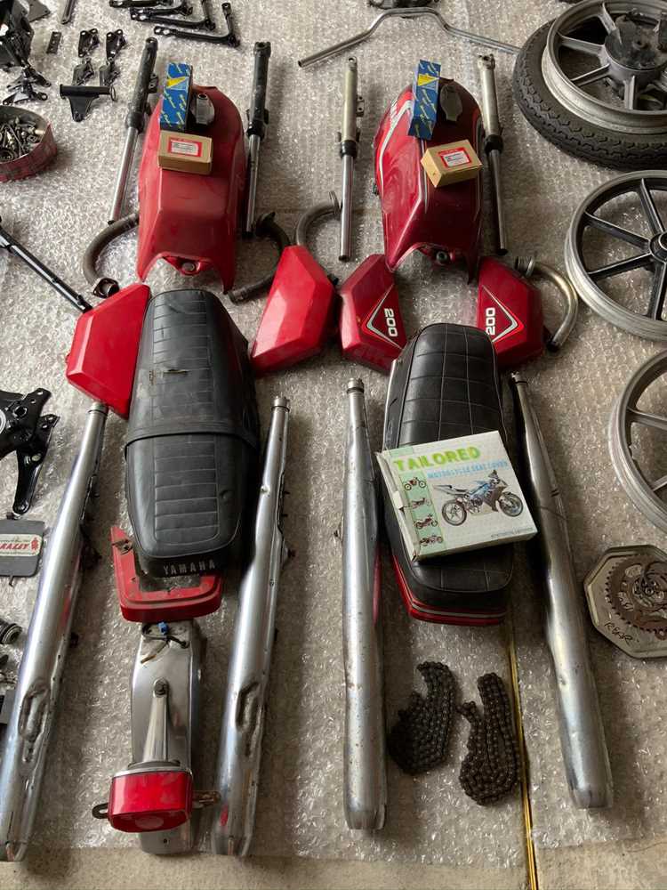 Lot 205 - 1979 Yamaha RD200DX's x 2